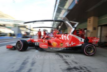 World © Octane Photographic Ltd. Formula 1 –  Abu Dhabi GP - Practice 3. Scuderia Ferrari SF71-H – Kimi Raikkonen. Yas Marina Circuit, Abu Dhabi. Saturday 24th November 2018.