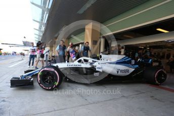 World © Octane Photographic Ltd. Formula 1 –  Abu Dhabi GP - Practice 3. Williams Martini Racing FW41 – Lance Stroll. Yas Marina Circuit, Abu Dhabi. Saturday 24th November 2018.