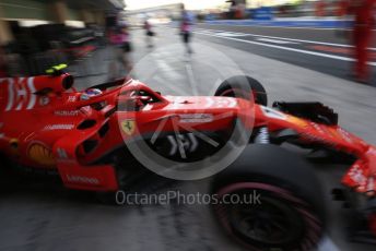 World © Octane Photographic Ltd. Formula 1 –  Abu Dhabi GP - Practice 3. Scuderia Ferrari SF71-H – Kimi Raikkonen. Yas Marina Circuit, Abu Dhabi. Saturday 24th November 2018.