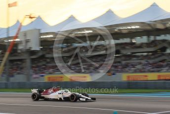 World © Octane Photographic Ltd. Formula 1 –  Abu Dhabi GP - Qualifying. Alfa Romeo Sauber F1 Team C37 – Charles Leclerc. Yas Marina Circuit, Abu Dhabi. Saturday 24th November 2018.