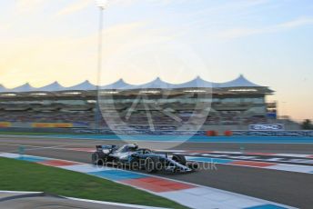 World © Octane Photographic Ltd. Formula 1 –  Abu Dhabi GP - Qualifying. Mercedes AMG Petronas Motorsport AMG F1 W09 EQ Power+ - Valtteri Bottas. Yas Marina Circuit, Abu Dhabi. Saturday 24th November 2018.