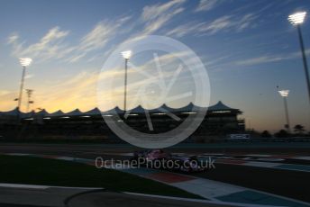 World © Octane Photographic Ltd. Formula 1 –  Abu Dhabi GP - Qualifying. Racing Point Force India VJM11 - Esteban Ocon. Yas Marina Circuit, Abu Dhabi. Saturday 24th November 2018.