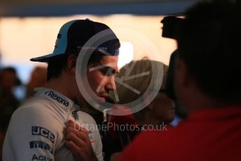 World © Octane Photographic Ltd. Formula 1 –  Abu Dhabi GP - Qualifying. Williams Martini Racing FW41 – Lance Stroll. Yas Marina Circuit, Abu Dhabi. Saturday 24th November 2018.
