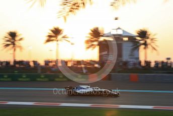 World © Octane Photographic Ltd. Formula 1 –  Abu Dhabi GP - Qualifying. Williams Martini Racing FW41 – Lance Stroll. Yas Marina Circuit, Abu Dhabi. Saturday 24th November 2018.