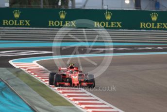 World © Octane Photographic Ltd. Formula 1 –  Abu Dhabi GP - Qualifying. Scuderia Ferrari SF71-H – Kimi Raikkonen. Yas Marina Circuit, Abu Dhabi. Saturday 24th November 2018.