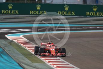 World © Octane Photographic Ltd. Formula 1 –  Abu Dhabi GP - Qualifying. Scuderia Ferrari SF71-H – Sebastian Vettel. Yas Marina Circuit, Abu Dhabi. Saturday 24th November 2018.