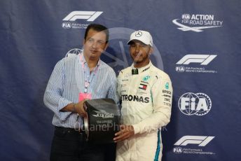 World © Octane Photographic Ltd. Formula 1 –  Abu Dhabi GP - Qualifying. Mercedes AMG Petronas Motorsport AMG F1 W09 EQ Power+ - Lewis Hamilton. Yas Marina Circuit, Abu Dhabi. Saturday 24th November 2018.