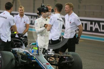 World © Octane Photographic Ltd. Formula 1 –  Abu Dhabi GP - Qualifying. Mercedes AMG Petronas Motorsport AMG F1 W09 EQ Power+ - Lewis Hamilton. Yas Marina Circuit, Abu Dhabi. Saturday 24th November 2018.