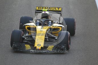 World © Octane Photographic Ltd. Formula 1 –  Abu Dhabi GP - Race. Renault Sport F1 Team RS18 – Carlos Sainz. Yas Marina Circuit, Abu Dhabi. Sunday 25th November 2018.