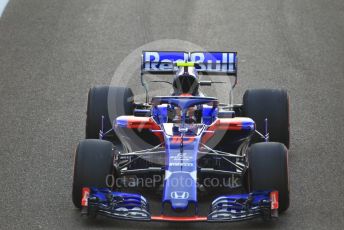 World © Octane Photographic Ltd. Formula 1 –  Abu Dhabi GP - Race. Scuderia Toro Rosso STR13 – Pierre Gasly. Yas Marina Circuit, Abu Dhabi. Sunday 25th November 2018.