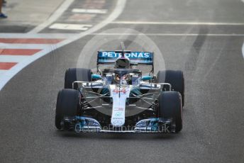 World © Octane Photographic Ltd. Formula 1 –  Abu Dhabi GP - Race. Mercedes AMG Petronas Motorsport AMG F1 W09 EQ Power+ - Lewis Hamilton. Yas Marina Circuit, Abu Dhabi. Sunday 25th November 2018.