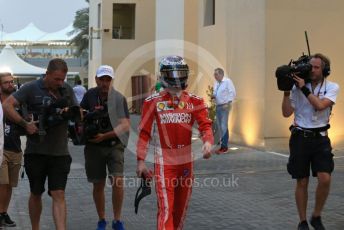 World © Octane Photographic Ltd. Formula 1 –  Abu Dhabi GP - Race. Scuderia Ferrari SF71-H – Kimi Raikkonen. Yas Marina Circuit, Abu Dhabi. Sunday 25th November 2018.