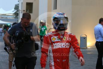 World © Octane Photographic Ltd. Formula 1 –  Abu Dhabi GP - Race. Scuderia Ferrari SF71-H – Kimi Raikkonen. Yas Marina Circuit, Abu Dhabi. Sunday 25th November 2018.