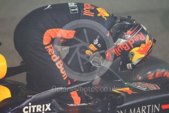 World © Octane Photographic Ltd. Formula 1 –  Abu Dhabi GP - Post-race. Aston Martin Red Bull Racing TAG Heuer RB14 – Max Verstappen. Yas Marina Circuit, Abu Dhabi. Sunday 25th November 2018.