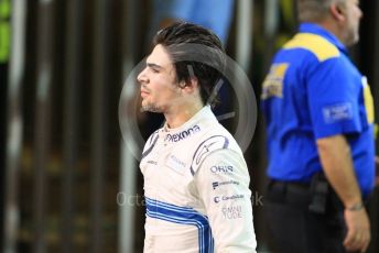 World © Octane Photographic Ltd. Formula 1 –  Abu Dhabi GP - Parc Ferme. Williams Martini Racing FW41 – Lance Stroll. Yas Marina Circuit, Abu Dhabi. Sunday 25th November 2018.