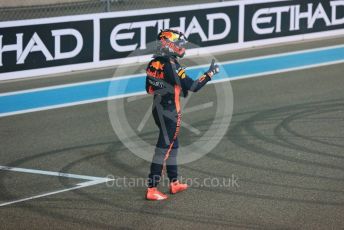 World © Octane Photographic Ltd. Formula 1 –  Abu Dhabi GP - Post-race. Aston Martin Red Bull Racing TAG Heuer RB14 – Max Verstappen. Yas Marina Circuit, Abu Dhabi. Sunday 25th November 2018.