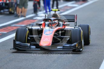 World © Octane Photographic Ltd. FIA Formula 2 (F2) – Abu Dhabi GP - Practice. ART Grand Prix - George Russell. Yas Marina Circuit, Abu Dhabi. Friday 23rd November 2018.