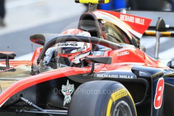 World © Octane Photographic Ltd. FIA Formula 2 (F2) – Abu Dhabi GP - Practice. ART Grand Prix - George Russell. Yas Marina Circuit, Abu Dhabi. Friday 23rd November 2018.