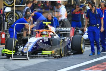World © Octane Photographic Ltd. FIA Formula 2 (F2) – Abu Dhabi GP - Practice. Trident - Alessio Lorandi. Yas Marina Circuit, Abu Dhabi. Friday 23rd November 2018.