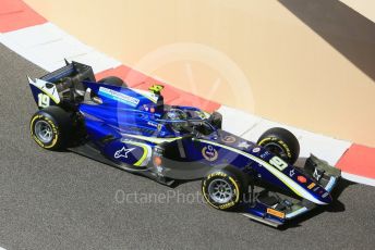 World © Octane Photographic Ltd. FIA Formula 2 (F2) – Abu Dhabi GP - Practice. Carlin - Lando Norris. Yas Marina Circuit, Abu Dhabi. Friday 23rd November 2018.