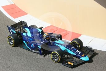 World © Octane Photographic Ltd. FIA Formula 2 (F2) – Abu Dhabi GP - Practice. DAMS - Alexander Albon. Yas Marina Circuit, Abu Dhabi. Friday 23rd November 2018.
