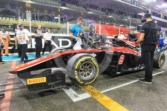 World © Octane Photographic Ltd. FIA Formula 2 (F2) – Abu Dhabi GP - Race 1. ART Grand Prix - George Russell. Yas Marina Circuit, Abu Dhabi. Saturday 24th November 2018.