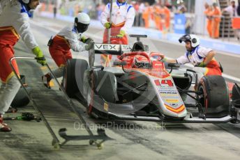 World © Octane Photographic Ltd. FIA Formula 2 (F2) – Abu Dhabi GP - Race 1. Campos Vexatec Racing - Luca Ghiotto. Yas Marina Circuit, Abu Dhabi. Saturday 24th November 2018.