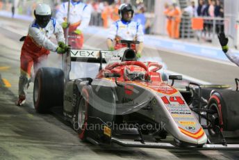 World © Octane Photographic Ltd. FIA Formula 2 (F2) – Abu Dhabi GP - Race 1. Campos Vexatec Racing - Luca Ghiotto. Yas Marina Circuit, Abu Dhabi. Saturday 24th November 2018.