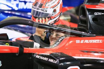 World © Octane Photographic Ltd. FIA Formula 2 (F2) – Abu Dhabi GP - Race 1. ART Grand Prix - George Russell. Yas Marina Circuit, Abu Dhabi. Saturday 24th November 2018.