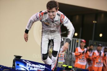 World © Octane Photographic Ltd. FIA Formula 2 (F2) – Abu Dhabi GP - Race 1. ART Grand Prix - George Russell. Yas Marina Circuit, Abu Dhabi. Saturday 24th November 2018.