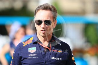 World © Octane Photographic Ltd. Formula 1 - Abu Dhabi GP - Paddock. Christian Horner - Team Principal of Red Bull Racing. Yas Marina Circuit, Abu Dhabi. Friday 23rd November 2018.