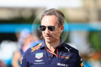 World © Octane Photographic Ltd. Formula 1 - Abu Dhabi GP - Paddock. Christian Horner - Team Principal of Red Bull Racing. Yas Marina Circuit, Abu Dhabi. Friday 23rd November 2018.
