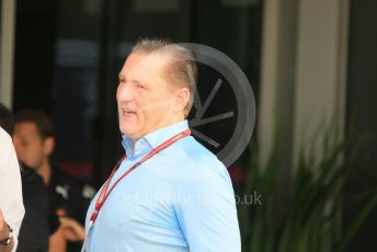 World © Octane Photographic Ltd. Formula 1 –  Abu Dhabi GP - Paddock. Jos Verstappen. Yas Marina Circuit, Abu Dhabi. Friday 23rd November 2018.