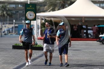 World © Octane Photographic Ltd. Formula 1 –  Abu Dhabi GP - Paddock. Williams Martini Racing FW41 – Lance Stroll. Yas Marina Circuit, Abu Dhabi. Friday 23rd November 2018.