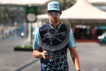 World © Octane Photographic Ltd. Formula 1 –  Abu Dhabi GP - Paddock. Williams Martini Racing FW41 – Lance Stroll. Yas Marina Circuit, Abu Dhabi. Friday 23rd November 2018.