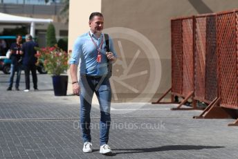 World © Octane Photographic Ltd. Formula 1 –  Abu Dhabi GP - Paddock. Jos Verstappen. Yas Marina Circuit, Abu Dhabi. Friday 23rd November 2018.