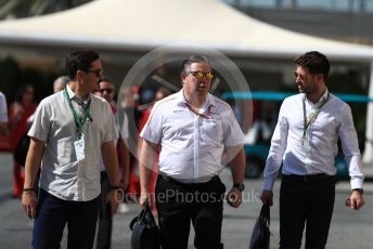 World © Octane Photographic Ltd. Formula 1 - Abu Dhabi GP - Paddock. Zak Brown - Executive Director of McLaren Technology Group.  Yas Marina Circuit, Abu Dhabi. Friday 23rd November 2018.