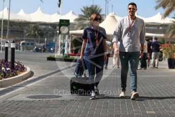 World © Octane Photographic Ltd. Formula 1 - Abu Dhabi GP - Paddock. Claire Williams - Deputy Team Principal of Williams Martini Racing. Yas Marina Circuit, Abu Dhabi. Friday 23rd November 2018.