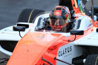 World © Octane Photographic Ltd. GP3 – Abu Dhabi GP – Practice. MP Motorsport - Devlin Defrancesco. Yas Marina Circuit, Abu Dhabi. Friday 23rd November 2018.