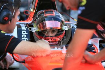 World © Octane Photographic Ltd. GP3 – Abu Dhabi GP – Practice. MP Motorsport - Devlin Defrancesco. Yas Marina Circuit, Abu Dhabi. Friday 23rd November 2018.