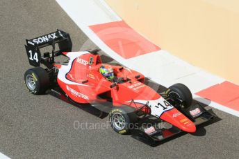 World © Octane Photographic Ltd. GP3 – Abu Dhabi GP – Practice. Arden International - Gabriel Aubry. Yas Marina Circuit, Abu Dhabi. Friday 23rd November 2018.