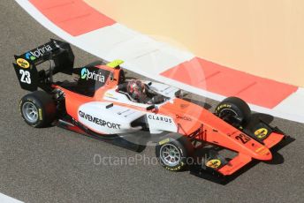 World © Octane Photographic Ltd. GP3 – Abu Dhabi GP – Practice. MP Motorsport - Devlin Defrancesco. Yas Marina Circuit, Abu Dhabi. Friday 23rd November 2018.