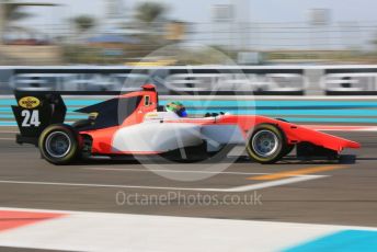 World © Octane Photographic Ltd. GP3 – Abu Dhabi GP – Qualifying. MP Motorsport - Jehan Daruvala. Yas Marina Circuit, Abu Dhabi. Friday 23rd November 2018.