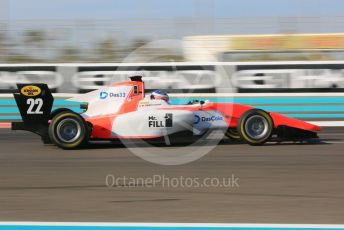 World © Octane Photographic Ltd. GP3 – Abu Dhabi GP – Qualifying. MP Motorsport - Richard Verschoor. Yas Marina Circuit, Abu Dhabi. Friday 23rd November 2018.