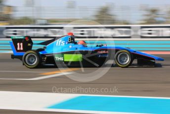 World © Octane Photographic Ltd. GP3 – Abu Dhabi GP – Qualifying. Jenzer Motorsport – Jannes Fittje. Yas Marina Circuit, Abu Dhabi. Friday 23rd November 2018.