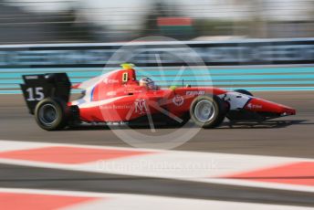 World © Octane Photographic Ltd. GP3 – Abu Dhabi GP – Qualifying. Arden International – Sacha Fenestraz. Yas Marina Circuit, Abu Dhabi. Friday 23rd November 2018.