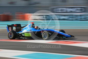 World © Octane Photographic Ltd. GP3 – Abu Dhabi GP – Qualifying. Jenzer Motorsport – Jannes Fittje. Yas Marina Circuit, Abu Dhabi. Friday 23rd November 2018.
