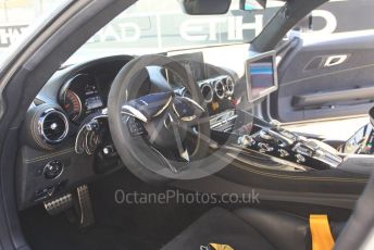 World © Octane Photographic Ltd. GP3 – Abu Dhabi GP – Race 1. Mercedes AMG GT Safety car on the grid . Yas Marina Circuit, Abu Dhabi. Saturday 24th November 2018.