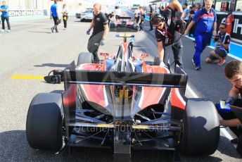 World © Octane Photographic Ltd. GP3 – Abu Dhabi GP – Race 1. ART Grand Prix - Anthoine Hubert and Nikita Mazepin . Yas Marina Circuit, Abu Dhabi. Saturday 24th November 2018.