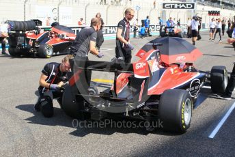 World © Octane Photographic Ltd. GP3 – Abu Dhabi GP – Race 1. ART Grand Prix - Callum Illot and Jake Hughes. Yas Marina Circuit, Abu Dhabi. Saturday 24th November 2018.